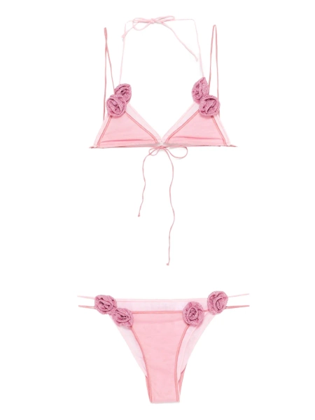 Oséree mesh two-piece bikini | S