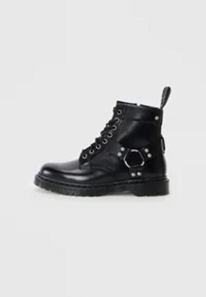 Stivaletti stringati - black