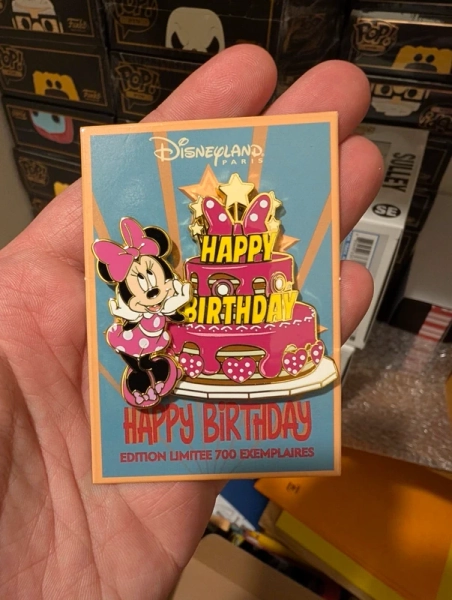 Pin Minnie Anniversaire EL