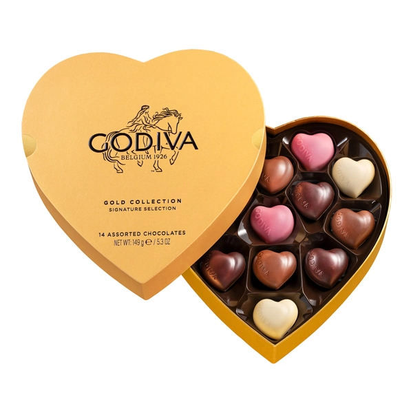 Bombones belgas Coeur Iconique 14 piezas Godiva