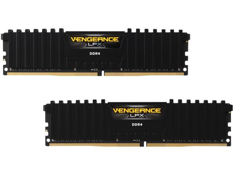 CORSAIR Vengeance LPX 16GB (2 x 8GB) 288-Pin PC RAM DDR4 3200 (PC4 25600) Desktop Memory Model CMK16GX4M2E3200C16
