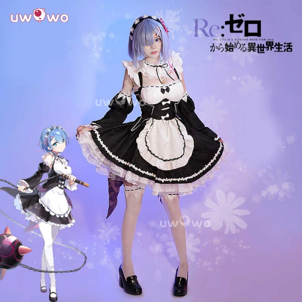 :Re: Zero Lost in Memories Rem Maid Cosplay Costume