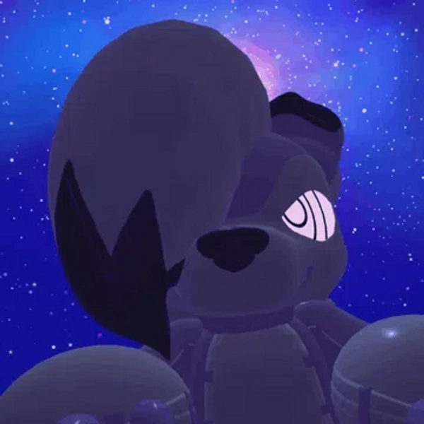 "CushyRoc" - Midnight Lycanroc Critter Texture Pack