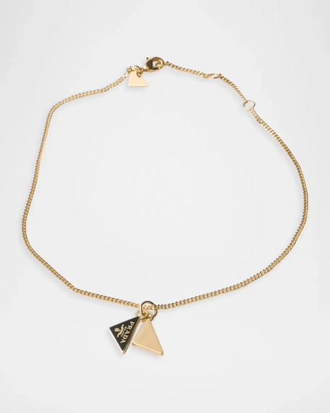 Prada Enameled Necklace