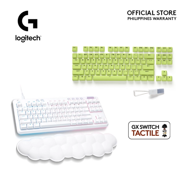 Logitech Aurora G713 GX RGB Switch TKL Wired Mechanical Gaming Keyboard + Aurora Keycaps