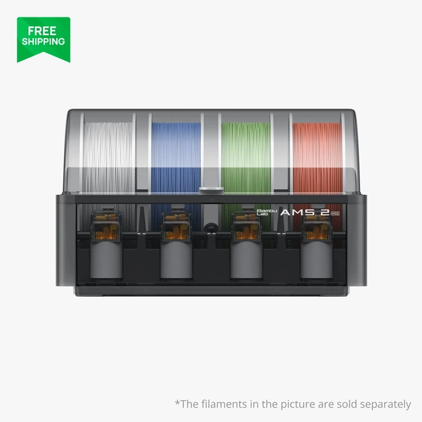 Bambu Lab AMS 2 Pro - Automatic Material System - A1 Series / Connect 1 or more AMS 2 Pro unit(s)