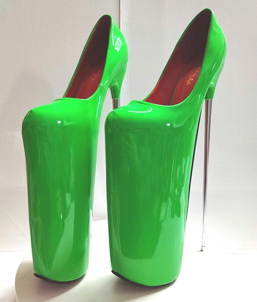 Lib Fly High Extreme Stiletto 12-inch Platform Pumps - GreenHeels & Platforms - $184.79