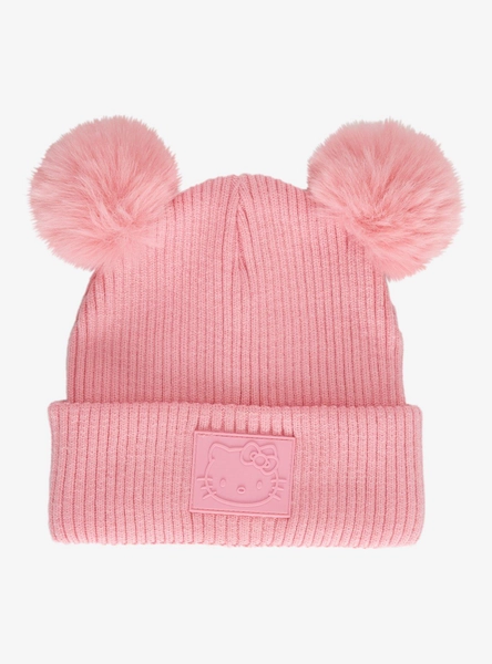 Hello Kitty Pink Pom Beanie