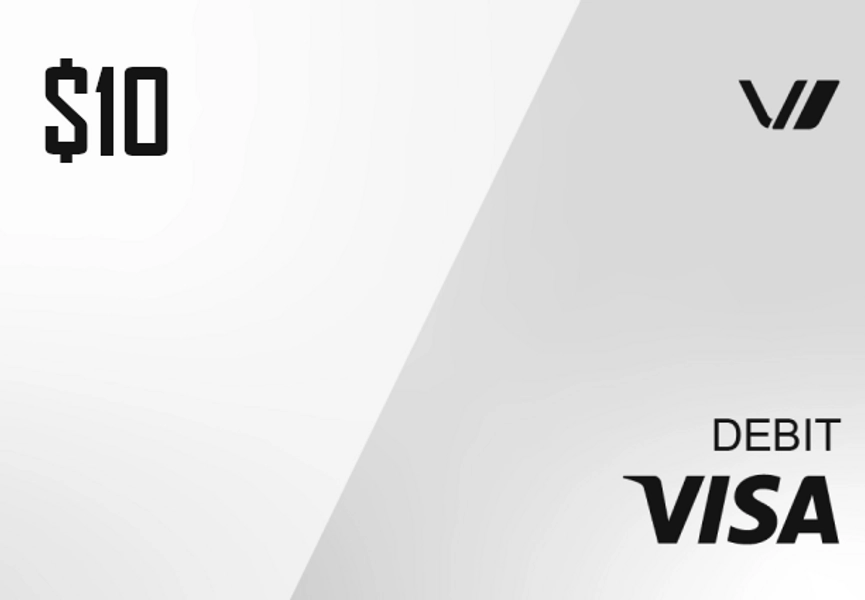 Virtual Visa $10 Gift Card