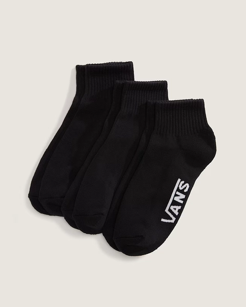Classic Quarter Crew Socks (6 pairs) in Black| Vans UK