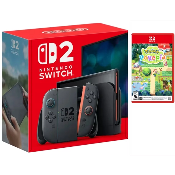 Nintendo Switch 2 Console and Pokemon Pokopia Game Bundle