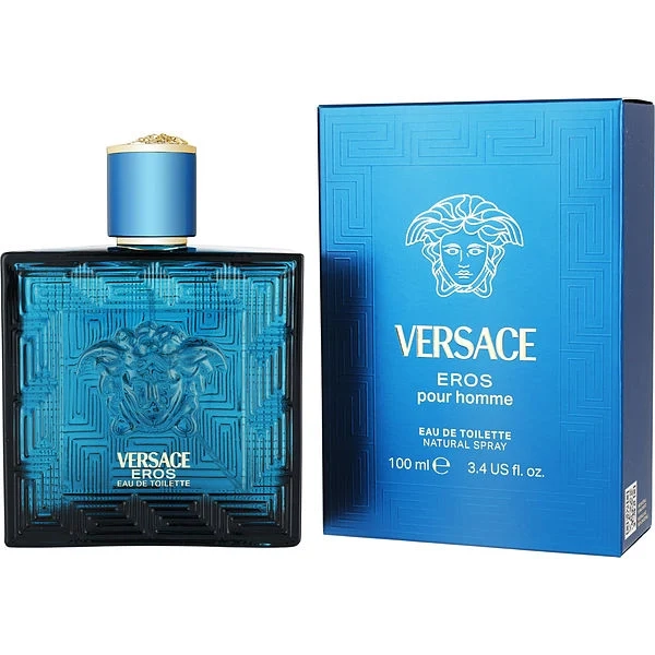 Versace Eros Eau De Toilette Spray 3.4 oz