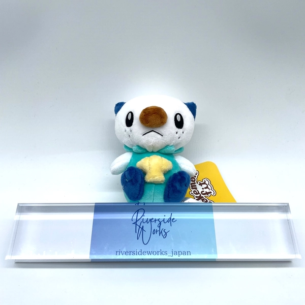 Pokemon Center Original Pokemon fit Mini Plush #501 Oshawott doll Toy New JP