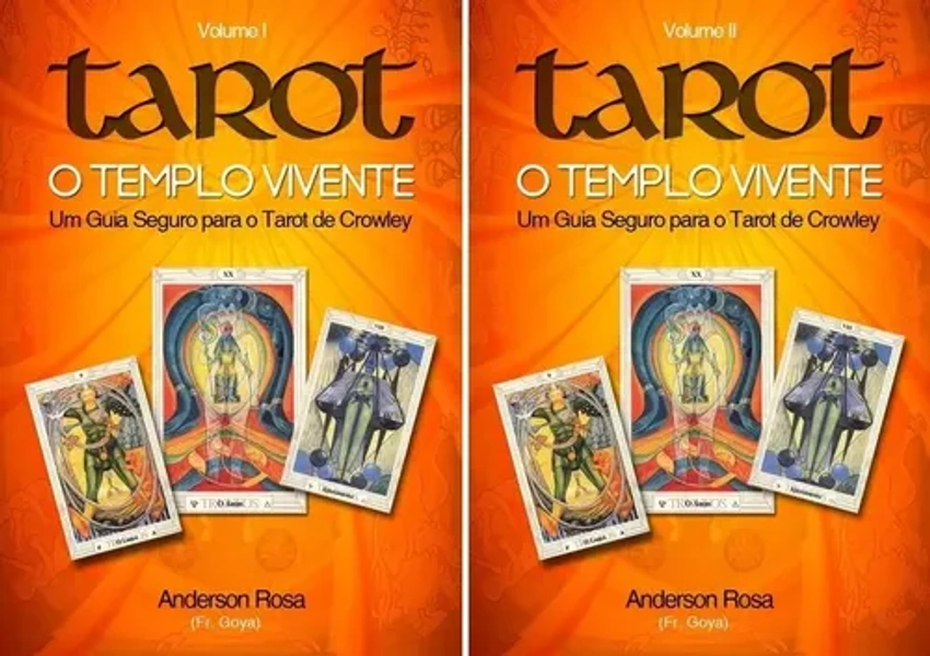 Tarot O Templo Vivente Vol.1 E 2. O Tarô De Aleister Crowley