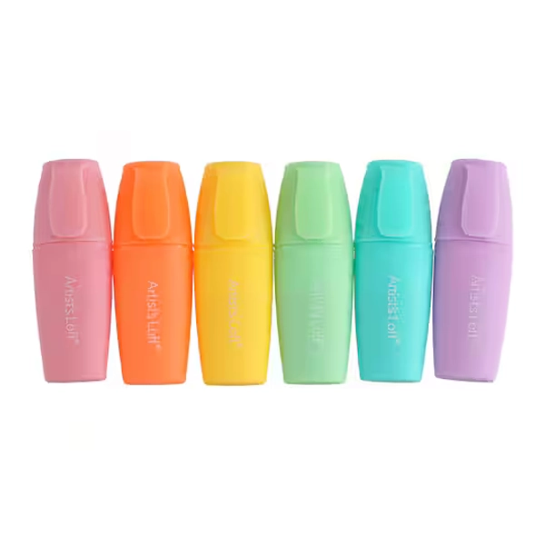 Mini Pastel Chisel Tip Highlighters by Artist's Loft®