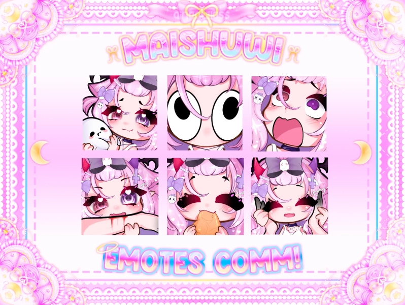 20 Emotes! by Maishuu (@maishuu)