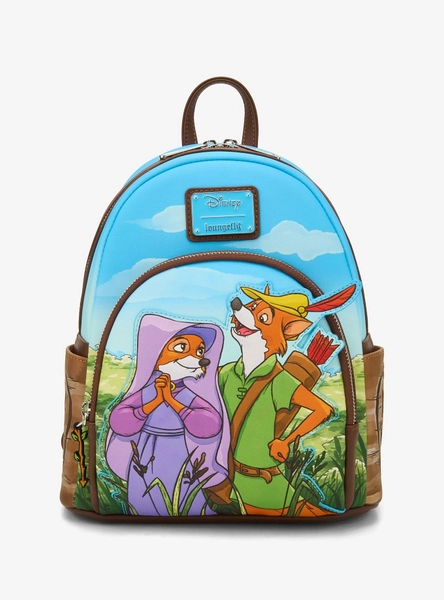Loungefly Disney Robin Hood & Maid Marian Sky Mini Backpack - BoxLunch Exclusive