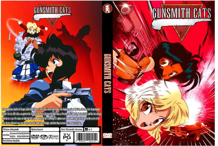 Gunsmith Cats Anime Series Dual Audio English/Japane<wbr/>se
