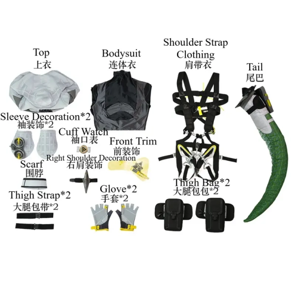 Arknights: Endfield Fluorite Cosplay Costume 
