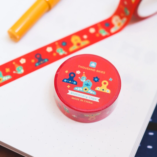 Washi Tape - Stationery Clips - Etsy Ukraine