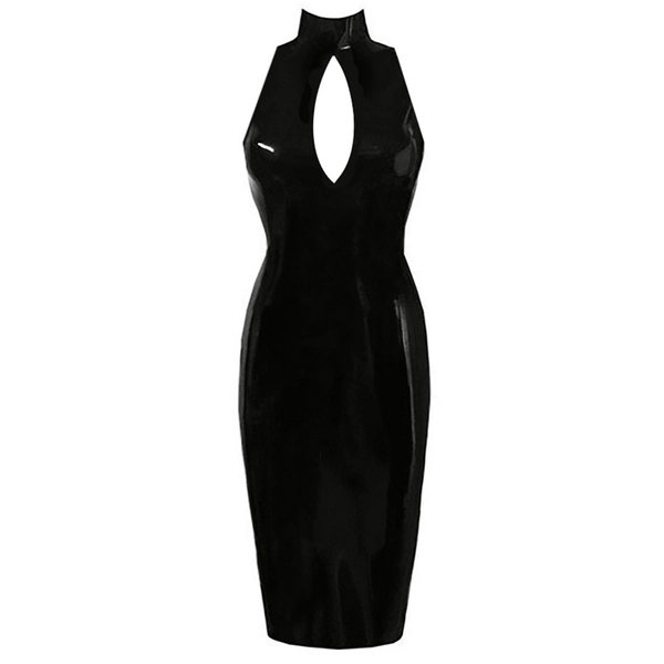 Latex Pencil Dress