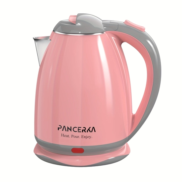 TEMU Pancerka Electric Kettle Hot Water Boiler, Stainless Steel Material Tea Kettle, 1.8 Liter Fast Boiling Countertop Heater, Auto Shut Off Instant