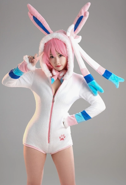 Sylveon Bodysuit Cosplay