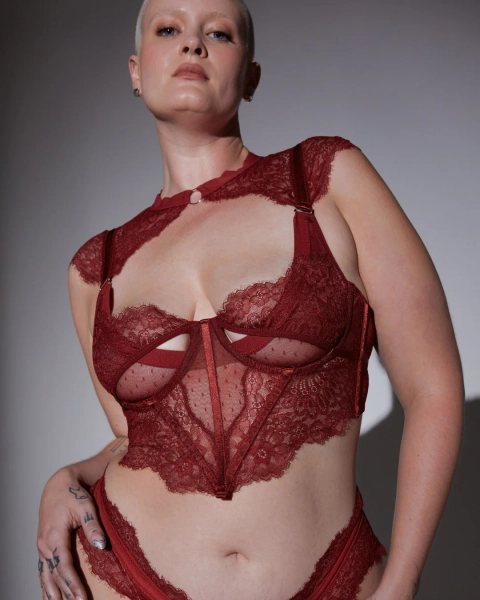 Minna Bodice - Ruby - Ruby / L