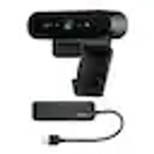 Logitech - Brio Ultra HD Webcam for Video Conferencing, Recording, and Streaming