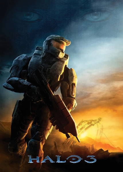'Halo 3 Poster' Poster, picture, metal print, paint by Halo Game | Displate