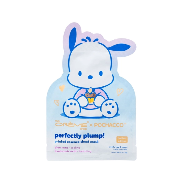 The Creme Shop x Pochacco Perfectly Plump! Printed Essence Sheet Mask
