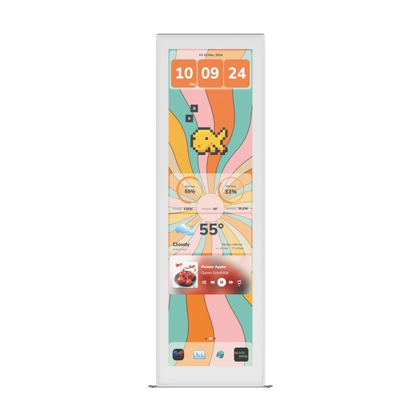 HYTE Y70 Touch Infinite 2.5K Touchscreen Display Upgrade - Snow White