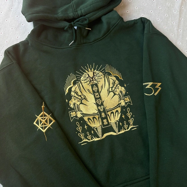 [Navy] Clair Obscur Expedition 33 Embroidered Sweatshirt, Gaming Hoodie Gift - Etsy Sweden