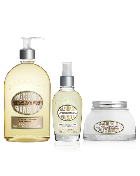 Almond Body Care Trio