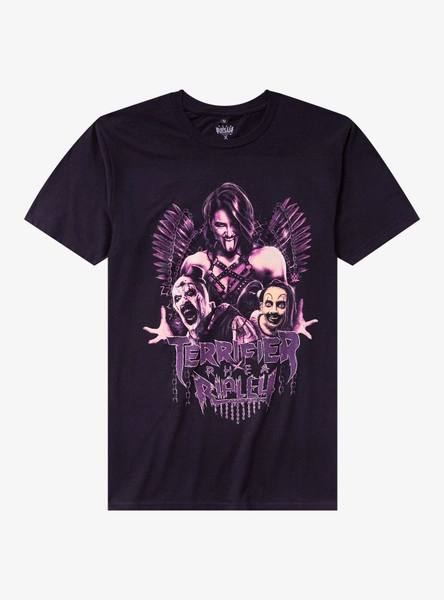 WWE Rhea Ripley X Terrfier Trio T-Shirt