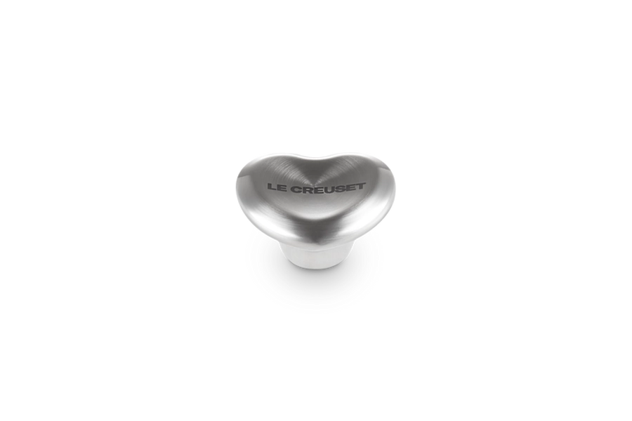Heart Stainless Steel Knob