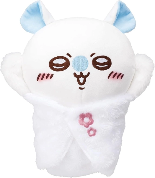 Chiikawa Talking Momonga Plush Toy Doll I'll be as cute as I can! Japan New