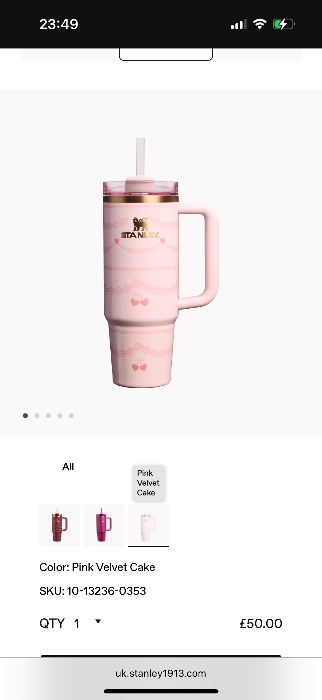 Stanley valentines 💘 cup