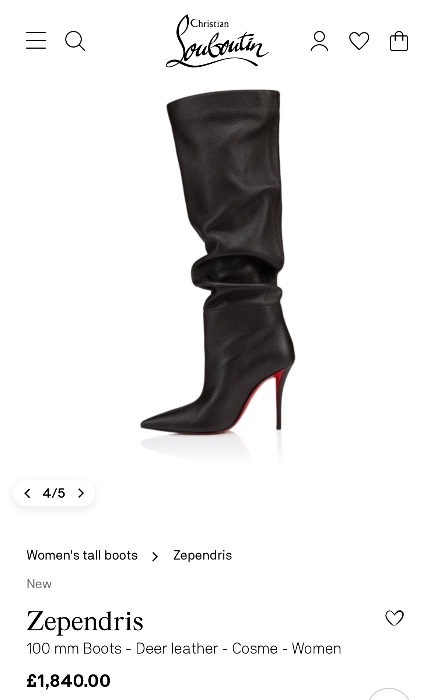 Christian louboutin boots 