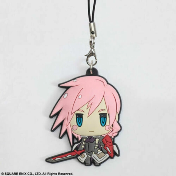 Final Fantasy Trading Rubber Strap Vol. 1 - Lightning
