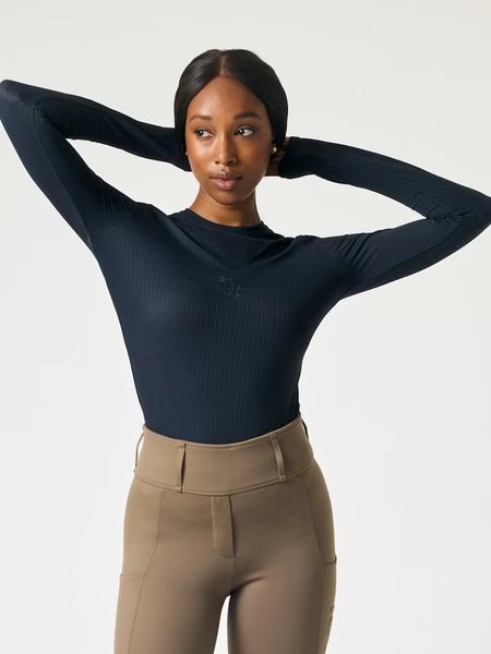 Leandra Gestreiftes Mesh Top • PS of Sweden