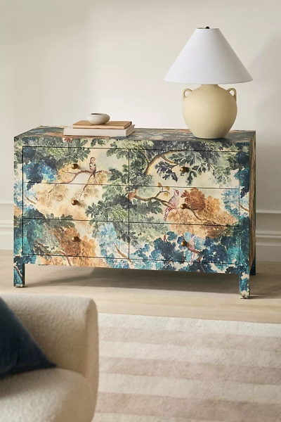 Hale Canvas Six-Drawer Dresser
