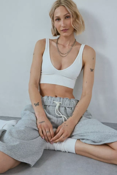 Out From Under Corinne Seamless Knit V-Neck Bralette