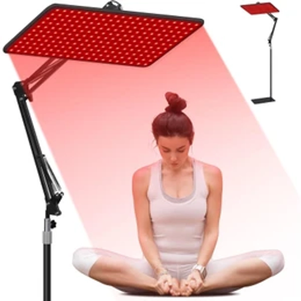Advwin Red Light for Body - 3 Wavelengths (660nm/850nm/940nm), 5 Timers & 4 Brightness Levels, Near-Infrared Light Therapy Device