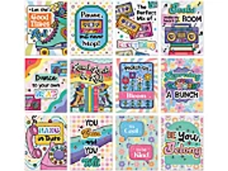 Retro Remix Groovy Motivational Mini Poster Pack