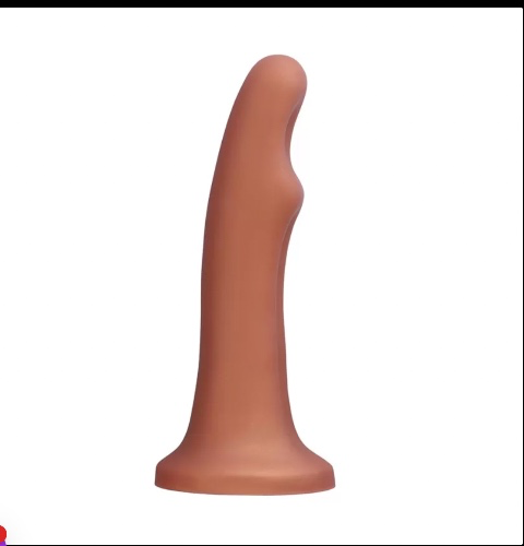 Hismith 8.5" (21.6 cm) Conjoined Silicone Dildo, Realistic Siamese Dong