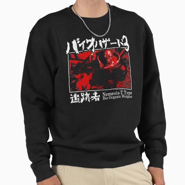 Bio Organic Weapon T Type Red Pullover Sweatshirt
