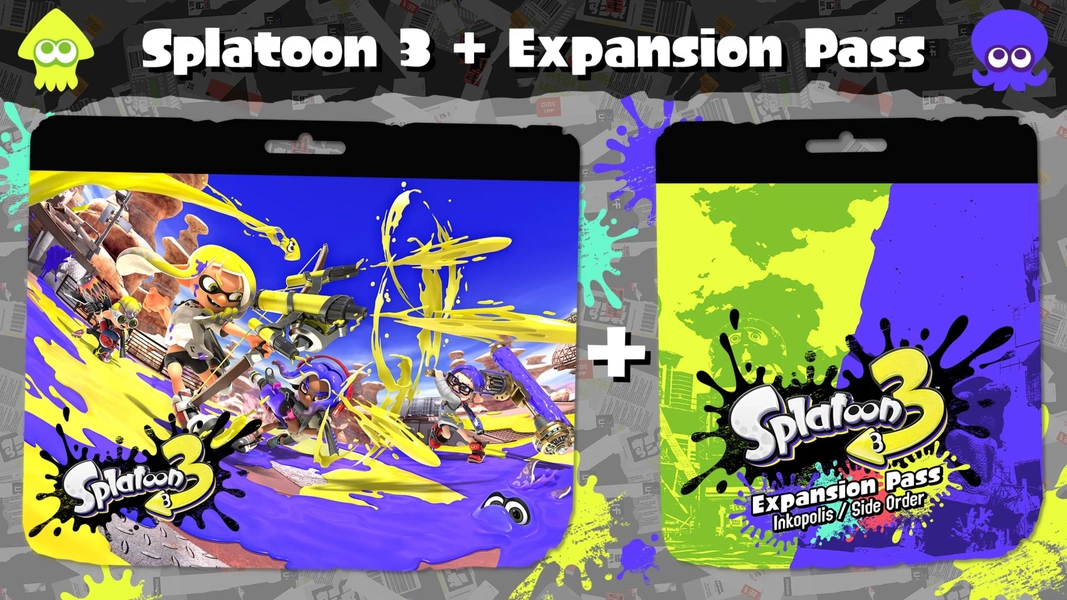 Splatoon™ 3 Bundle (Game + Expansion Pass) for Nintendo Switch - Nintendo Official Site