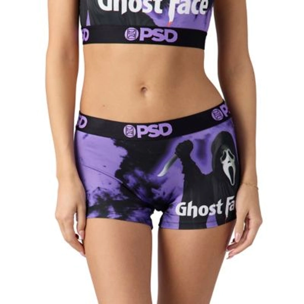 PSD Purple Ghost Face Boyshorts - Spencer's