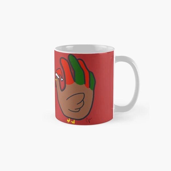 "Holiday Hand Turkeys" Coffee Mug
